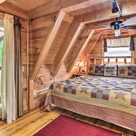 A-Frame Cabin With Hot Tub Less Than 1 Mi To Ober Gatlinburg Villa Exterior foto