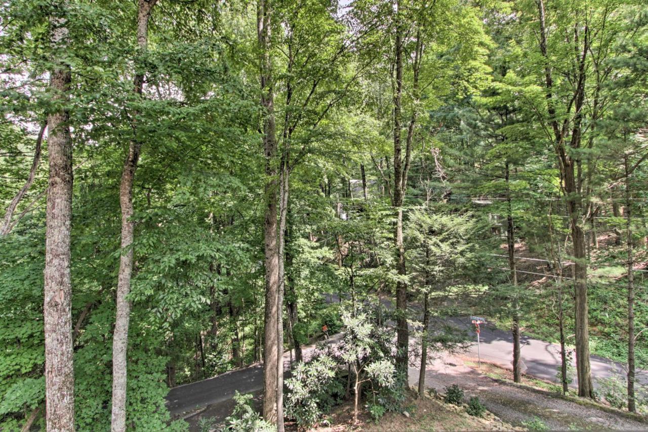 A-Frame Cabin With Hot Tub Less Than 1 Mi To Ober Gatlinburg Villa Exterior foto